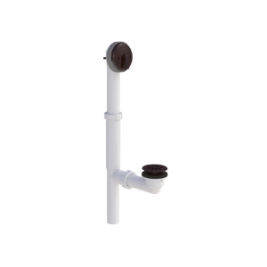 Watco® 500-TQ-PVC-BZ Complete Bath Waste With Oil Rubbed Bronze QUICK ADJUST® Stopper, PVC