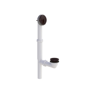 Watco® 500-TQ-PVC-BZ Complete Bath Waste with Oil Rubbed Bronze QUICK ADJUST® Stopper, PVC