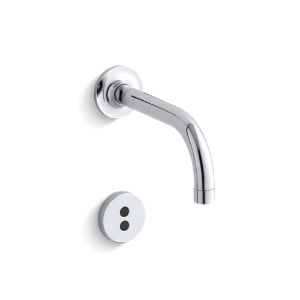 Kohler® T11841-CP Purist® Bathroom Sink Faucet Trim, 0.5 gpm Flow Rate, Polished Chrome, Touchless