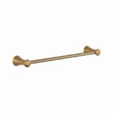 DELTA® 73818-CZ Lahara® Towel Bar, 18 in L Bar, 3-3/4 in OAD x 2 in OAH, Brass, Champagne Bronze