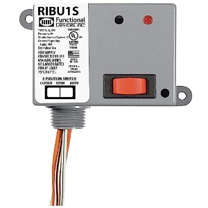 Functional Devices™ RIBU1S Relay, 10 A, SPST/NO Contact, 120 VAC, 10 to 30 VAC/VDC V Coil