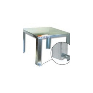 Holdrite® QUICKSTAND™ 40-S-24-U Unassembled Water Heater Stand, 24 in L x 24 in W x 16 in H