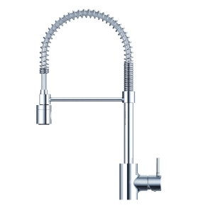 Danze® DH451188 The Foodie® Pull-Down Pre-Rinse Kitchen Faucet, 1.75 gpm Flow Rate, 360 deg Spring Swivel Spout