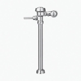 Sloan® 3010528 117 Single-Flush Manual Exposed Flushometer, Royal®, 6.5 gpf Flush Rate, 1 in IPS Inlet, 1-1/2 in Spud, 15 to 80 psi Pressure, Polished Chrome