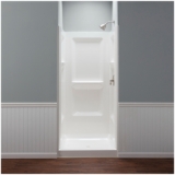 ELM® 736WHT 700 Shower Wall, DURAWALL®, 73-1/4 in H, Fiberglass