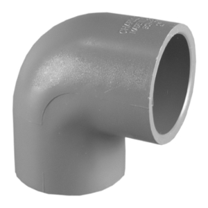 1/2 PVC S80 SXS 90 ELBOW 806-005 SCH80