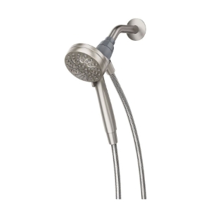 Moen® 26100EPSRN Engage™ Eco-Performance Handshower, 3-1/2 in Dia, 1.75 gpm, 60 in L Hose, Spot Resist™ Brushed Nickel