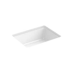 Kohler® 8189-0 Verticyl® 17 in Rectangular Undermount Bathroom Sink, White