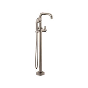 Brizo® T70135-NKLHP Free Standing Tub Filler, Litze™, 2 gpm Flow Rate, Luxe Nickel