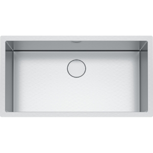 FRANKE PS2X110-33 Professional 2.0 Kitchen Sink, Diamond, Rectangular Shape, 32-15/16 in L x 16-15/16 in W x 10 in D Bowl, 35-7/16 in L x 19-1/2 in W, Undermount, 16 ga Stainless Steel