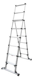 Telesteps® 8 Foot Telescoping Combi Step Ladder with 12 Foot Reach