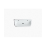 Kohler® 3202-0 Brockway™ Wash Sink, Rectangular Shape, 48 in W x 17-1/2 in D x 7-5/8 in H, Wall Mount, Cast Iron, White