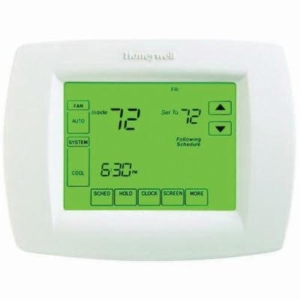 Honeywell VisionPRO® TH8320U1008/U 8000 Universal Thermostat, Programmable Thermostat, 40 to 90 deg F Heat/50 to 99 deg F Cool Control, R, RC, C, W-O/B, G, Y, Y2, W2-AUX/E, L, S1, S2 Terminal
