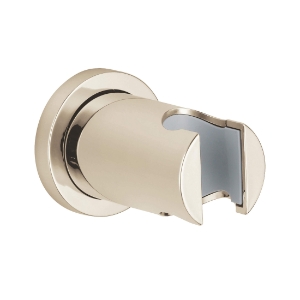 GROHE 27074BE0 27074_0 Rainshower™ Hand Shower Holder With Round Escutcheon, Wall Mount, Polished Nickel