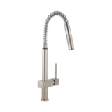 Elkay® LKAV2031NK Kitchen Faucet, Avado™, 1.75 gpm Flow Rate, Brushed Nickel, 1 Handle, 1 Faucet Hole, Function: Traditional