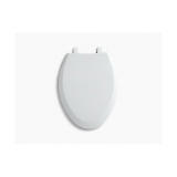 Kohler® 4652-6 Lustra™ Toilet Seat, Elongated Bowl, Closed Front, Polypropylene, Skylight, Quick Release Hinge