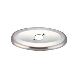 OLYMPIA OP-640017-BN Oval Renovation Face Plate, PVD Brushed Nickle