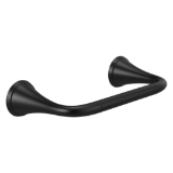DELTA® 73308-BL Kayra™ Towel Bar, 8 in L Bar, 2 in OAH x 4-3/8 in OAD, Matte Black