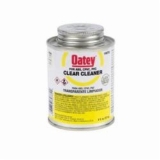 Oatey® 30782 Plastic Cleaner, 8 oz Can, Clear