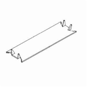 GFM 530 3 Stud Guard, 3 in H x 1-1/2 in W, Steel, Galvanized