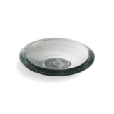Kohler® 14016-B11 Vessel Bathroom Sink, Pallene®, Round, 18-7/8 in W x 19-11/16 in H, Countertop/Wall Mount, Glass, Ice