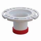 Sioux Chief PushTite™ 888-GPM Open Closet Flange With Plastic Ring, 3 in Pipe, ABS