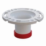 Sioux Chief PushTite™ 888-GPM Open Closet Flange with Plastic Ring, 3 in Pipe, ABS