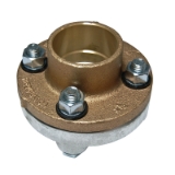 WATTS® 0821747 Dielectric Flanged Pipe Fitting, 2-1/2 in Nominal, FNPT x C End Style, 175 psi Pressure