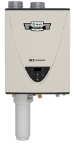 AO Smith® ProLine® XE 100344527 ATI-540HX3-N Tankless Water Heater, Natural Gas Fuel, 199000 Btu/hr Heating, Indoor, Condensing, 10 gpm Flow Rate, Power Vent, 3/4 in Vent, 0.93, Commercial/Residential