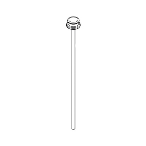 DELTA® RP93660RB Lift Rod Assembly, For Use With Mylan™ 25777LF 2-Handle Washerless Lavatory Faucet