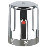 GROHE 47255000 Temperature Scale Handle, StarLight® Polished Chrome