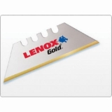 Lenox® Gold® Round Point Utility Knife Blade, Compatible With Standard Utility Knife, 0.038 in THK
