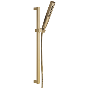 DELTA® 51140-CZ-PR 4-Setting Hand Shower, 4 Shower Head, 1.75 gpm Flow Rate, 82 in L Hose, 1/2-14 NPSM Connection, Lumicoat® Champagne Bronze