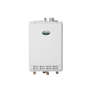 AO Smith® ProLine® XE 100227716 ATI-510U Tankless Water Heater, Natural Gas Fuel, 199000 Btu/hr Heating, Indoor, Non-Condensing, 10 gpm, Direct/Power Vent, 3 in, 4 in Vent, 0.82, Commercial/Residential