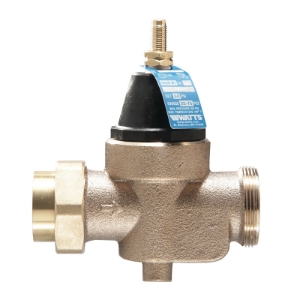 WATTS® 0009478 LFN45B Pressure Reducing Valve, 3/4 in Nominal, FNPT End Style, 25 to 75 psi Pressure, Cast Copper Silicon Alloy Body