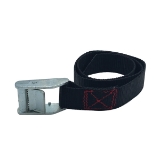 Wal-Rich 1846502 Cam Strap, 2 in L x 1 in W, Nylon, Black