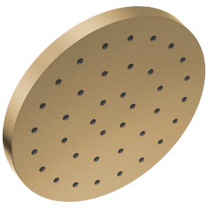 DELTA® 52160-CZ-PR25 Universal Showerhead, 2.5 gpm Flow Rate, 2-5/8 x 12 in Head, Lumicoat® Champagne Bronze