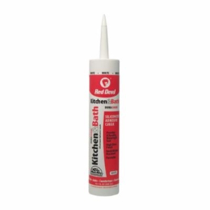 Red Devil® DuraGuard™ 0406 Siliconized Acrylic Caulk, 10.1 oz Cartridge, White, Siliconized Acrylic Emulsion Base