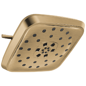 DELTA® 52460-CZ-PR Showerhead, 1.75 gpm Flow Rate, Lumicoat® Champagne Bronze