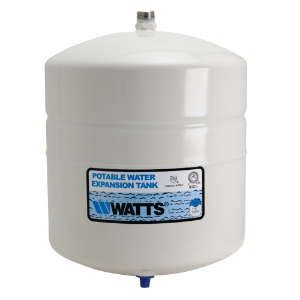 WATTS® 0067371 PLT Potable Water Expansion Tank, 4.5 gal Tank, 3.42 gal Acceptance, 150 psi Pressure, 10-1/2 in Dia x 13-1/2 in H