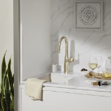 Blanco 527404 PRECIS BAR SILGRANIT® Sink, Soft White, Rectangle Shape, 7-1/2 in L x 12-5/8 in W Bowl x 15-3/4 in D Bowl, 7-15/16 in H x 13-3/4 in W x 18-1/8 in D, Undermounting, Granite