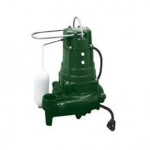 Zoeller® 137-0001 M137 Flow-Mate 10' Cord Length Effluent Pump, 93 gpm Max Flow, Automatic, 26 ft Max Head, 115 V, 1 ph Phase