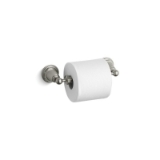 Kohler® 13114-BN Toilet Tissue Holder, Pinstripe®, 2-1/4 in H, Metal, Vibrant® Brushed Nickel