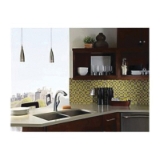 DELTA® 4197-AR-DST Cassidy® Kitchen Faucet, 1.8 gpm Flow Rate, 360 deg Swivel Spout, Arctic™ Stainless, 1 Handle, 1/3 Faucet Holes
