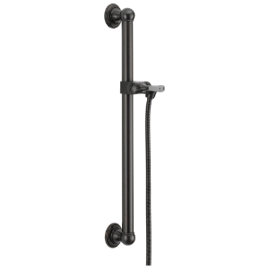 DELTA® 56302-RB Adjustable Grab Bar Assembly, 24 in L, Venetian Bronze, Brass