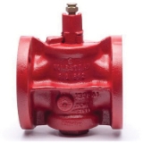 Homestead® 0612001030 612 Lubricated Plug Valve, 3 in Nominal, Flanged End Style, 200 lb WOG/150 lb SWP, Cast Iron Body