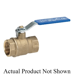HOMEWERKS® 116-2-1 Multi-Purpose Ball Valve, 1 in Nominal, FNPT End Style, Forged Brass Body, Full Port