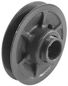 ALLIED™ 53J15 Variable Pitch Single Groove V-Belt Pulley, Finished Bore, 7/8 in Dia Bore, 7/8 in OD