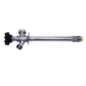 LEGEND 108-171A T-550 CPVC Frost-Free Sillcock, 1/2 x 4 in Nominal, CPVC End Style, Brass Body, Handwheel Actuator