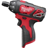 Milwaukee® 2401-20 Compact Lightweight Cordless Screwdriver, 1/4 in Chuck, 12 VDC, 150 in-lb Torque, Li-Ion Battery